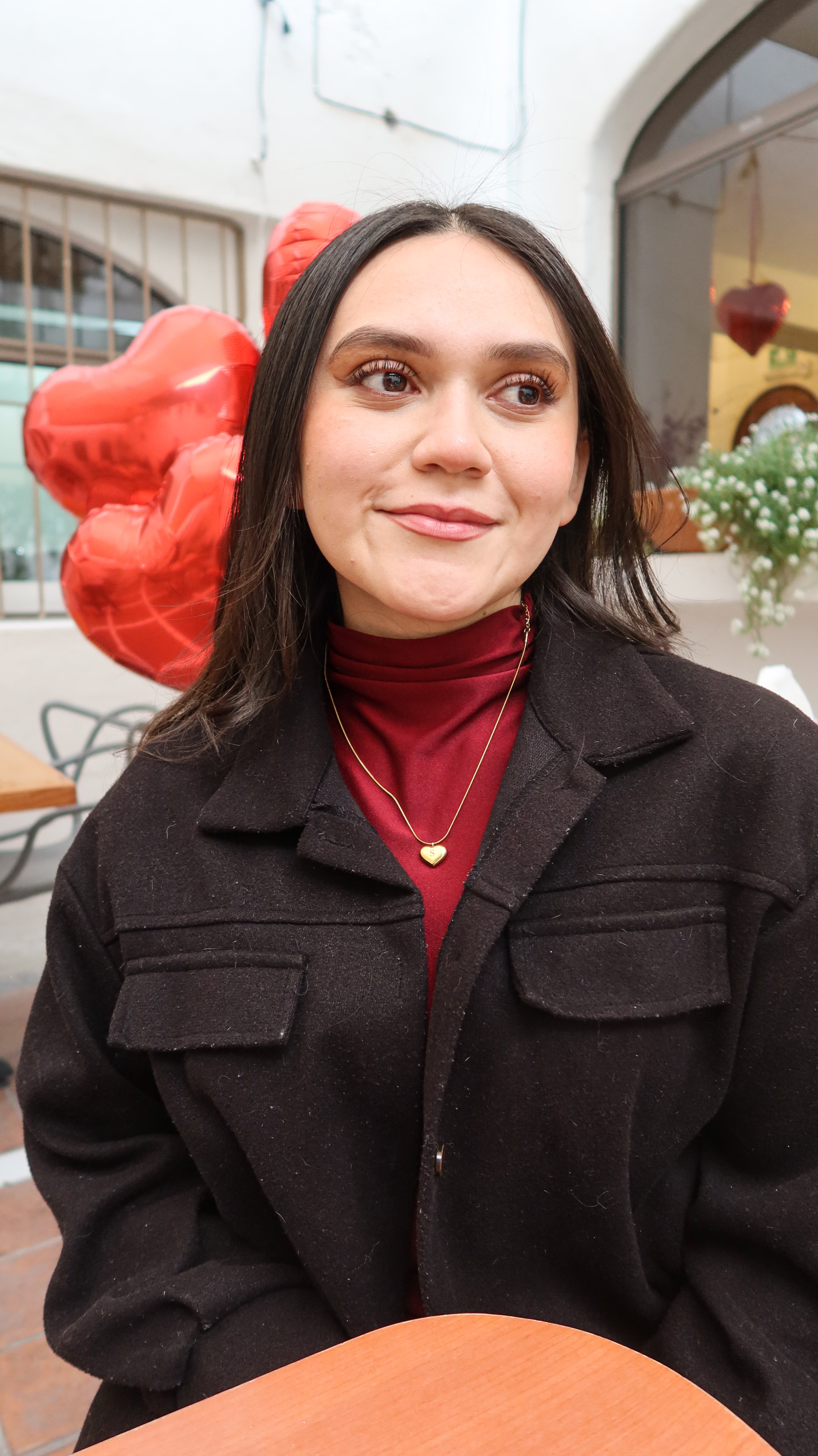 Collar Heart initial