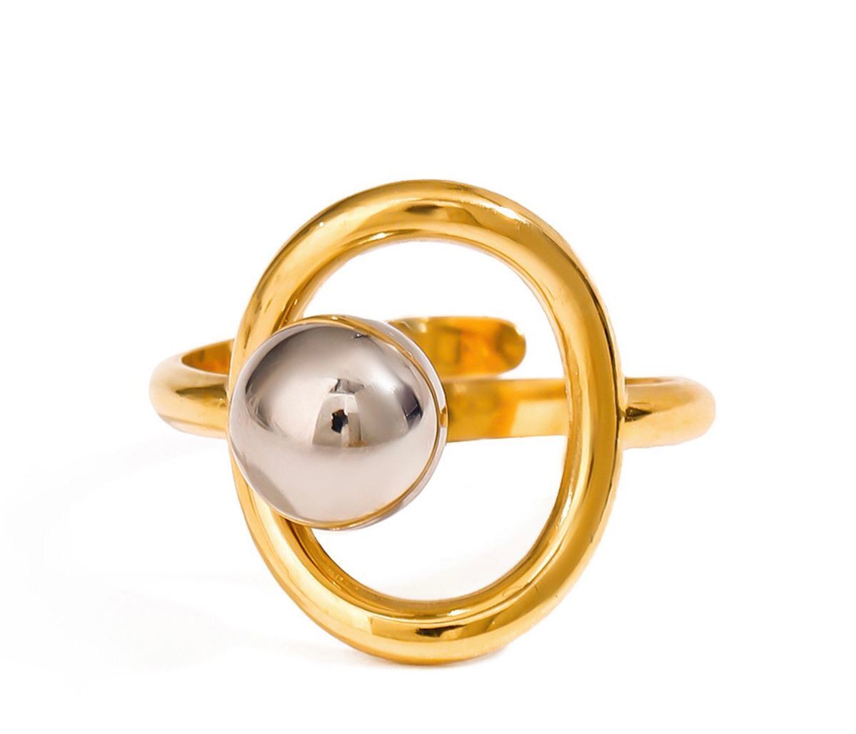 Anillo Orbital Dorado